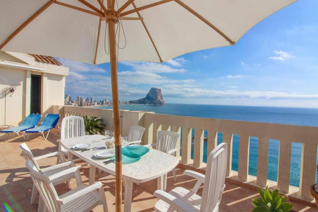Apartamento Con Piscina - Anfiteatro Calpe Exteriör bild